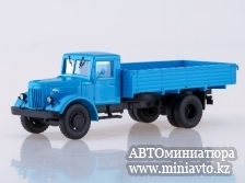 Автоминиатюра модели - МАЗ-200 бортовой (голубой) Автоистория