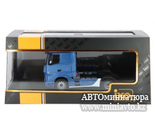 Автоминиатюра модели - Mercedes Actros MP4, metallic-blau 1:43 Ixo