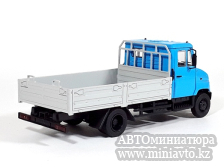 Автоминиатюра модели - ЗиЛ-5301 "Бычок", голубой/серый Автоистория