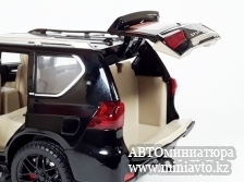 Автоминиатюра модели - LEXUS LX570 Black 1:18 CPM junior series