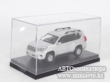 Автоминиатюра модели - Toyota Land Cruiser PRADO 150 silver 1:64 Ebbro