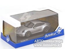 Автоминиатюра модели - Porsche 911 (992) GT3 Touring 2021 greymetallic 1:43 Solido