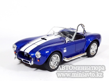 Автоминиатюра модели - SHELBY Cobra 427S/C 1965 blue 1:24 CPM junior series