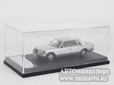 Автоминиатюра модели - Mercedes-Benz S560SEL W126 Silver 1:64 Master