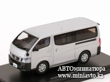 Автоминиатюра модели - Nissan NV350 Caravan 2012 silver 1:43 Ebbro 