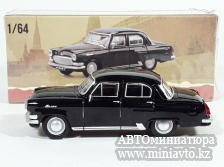 Автоминиатюра модели - GAZ-M21 Volga black 1:64 Perka