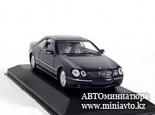 Автоминиатюра модели - Mercedes CL-Class 1999 dark blue 1:43 Minichamps