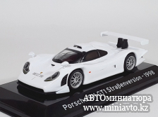 Автоминиатюра модели - Porsche 911 (996) GT1 Street, white, 1998 1:43 Altaya 
