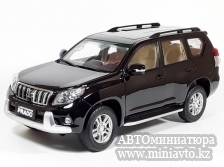 Автоминиатюра модели - Toyota Land Cruiser PRADO 2014 Black 1:18 China Promo Models