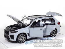 Автоминиатюра модели - BMW X5 M grey  1:24 CPM junior series