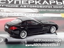 Автоминиатюра модели - MERCEDES-BENZ SLR McLAREN, black Суперкары DeAgostini