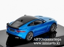Автоминиатюра модели - Jaguar F-Type SVR  2016 синий металлический / черный Ixo