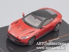 Автоминиатюра модели - Aston Martin DB11  2016 красный металлический / черный Ixo