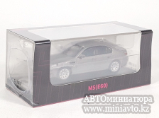 Автоминиатюра модели - BMW E60 M5 grey 1:64 Shadow