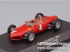 Автоминиатюра модели - FERRARI 156 F1 #4 Wolfgang von Trips "Scuderia Ferrari" Italian GP 1961 Atlas 1:43