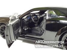 Автоминиатюра модели - Dodge Challenger R/T Scat Pack Widebody Black 1:18 CPM junior series