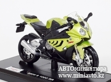 Автоминиатюра модели - BMW S1000 RR Green 1:18 Maisto