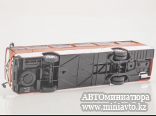 Автоминиатюра модели - Икарус-256 красный/белый 1:43 Наши Автобусы