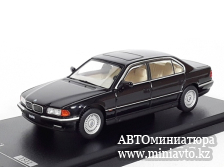 Автоминиатюра модели - BMW E38 BMW 750il 7 Series Black  1:64 Almost Real