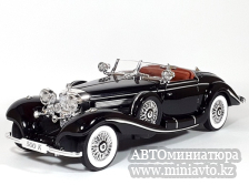 Автоминиатюра модели - Mercedes 500K Roadster black 1:18 CPM junior series