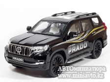 Автоминиатюра модели - Toyota Land Cruiser PRADO 150 Black 1:18 CPM junior series