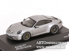 Автоминиатюра модели - Porsche 911 (992) GT3 Touring 2021 greymetallic 1:43 Solido