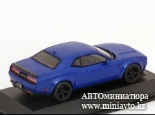 Автоминиатюра модели - Dodge Challenger SRT Demon 2018  bluemetallic 1:43 Solido