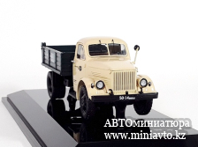 Автоминиатюра модели - ГАЗ 93Б (самосвал на базе ГАЗ 51 )бежевая кабина DiP Models