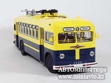 Автоминиатюра модели - Троллейбус  МТБ-82Д производства ЗиУ Ultra Models