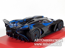 Автоминиатюра модели - Bugatti Bolide  W16.4 Blue/greymetallic 1:18 Bburago