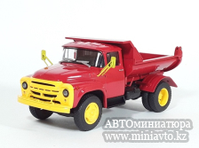 Автоминиатюра модели - ЗиЛ-ММЗ-555 самосвал (ранняя облицовка) красный Автоистория