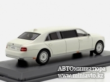 Автоминиатюра модели - Aurus Senat Государственный лимузин Россия Vladimir Putin 2018 Белый Schuco