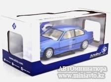 Автоминиатюра модели - BMW M3 E36 1990 bluemetallic 1:18 Solido