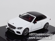 Автоминиатюра модели - Mercedes-Benz E-Class  Cabriolet white 1:43 i-Scale