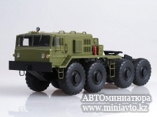 Автоминиатюра модели - МАЗ-537 седельный  тягач хаки  SSM