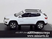 Автоминиатюра модели - Jeep Compass White 1:43 China Promo Models