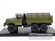 Автоминиатюра модели - ЗиЛ-131 бортовой хаки 1:43 SSM