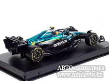 Автоминиатюра модели - Aston Martin AMR25 F1 2025 #14 Alonso 1:43 Bburago
