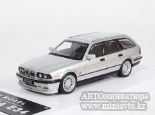 Автоминиатюра модели - BMW E34 Touring Alpina Silver 1:64 MJ