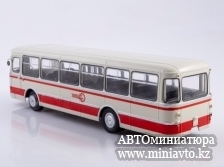 Автоминиатюра модели - ЛиАЗ-677В Наши Автобусы MODIMIO