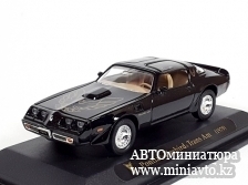 Автоминиатюра модели - PONTIAC Firebird Trans Am (1979), black Yat Ming