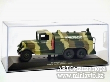 Автоминиатюра модели - ВZ-35/ZIS 6 MODEL TANKER LORRY TRUCK KARELIA USSR  1944 Altaya Military