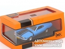 Автоминиатюра модели - Ford Mustang Boss 302 1970 lightblue/black 1:43 Ixo