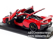 Автоминиатюра модели - Ferrari F80 red 2024 1:18 Bburago