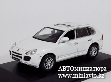 Автоминиатюра модели - Porsche Cayenne S white 1:43 China Promo Models