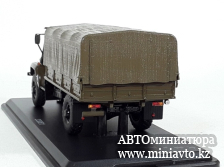 Автоминиатюра модели - ГАЗ-33081 4х4 (двигатель Д-245.7 Diesel Turbo) с тентом хаки SSM