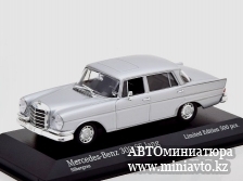 Автоминиатюра модели - Mercedes 300 SE Lang (W112), silver, 1963 Minichamps