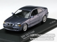 Автоминиатюра модели - BMW 328Ci (E46) Coupe, grey met., 1999 Minichamps
