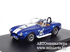 Автоминиатюра модели - SHELBY Cobra 427S/C (1964), blue 1:64 Fine Works64