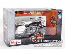 Автоминиатюра модели - Harley-Davidson FLH Electra Glide 1968 1:18 Maisto